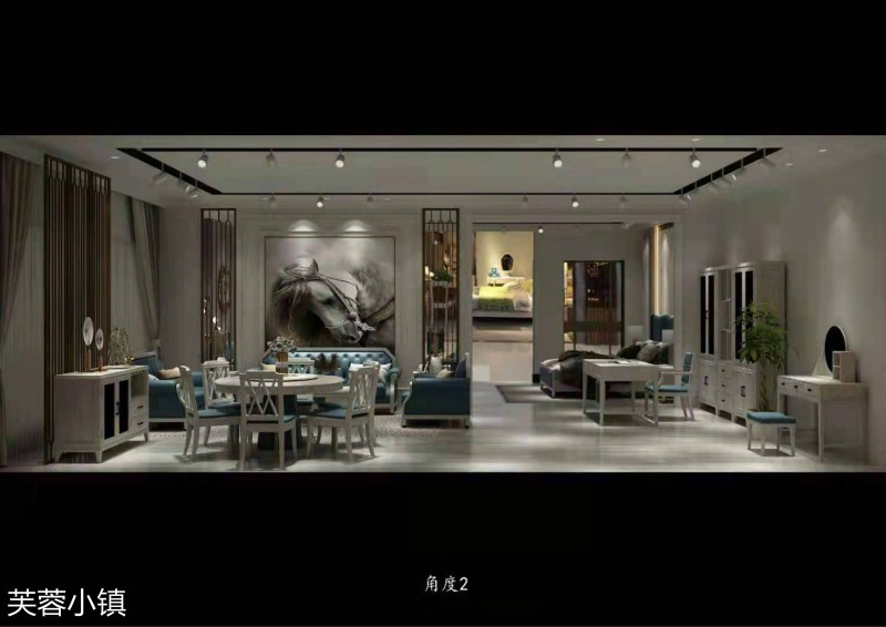 芙蓉小鎮家具展廳效果圖3