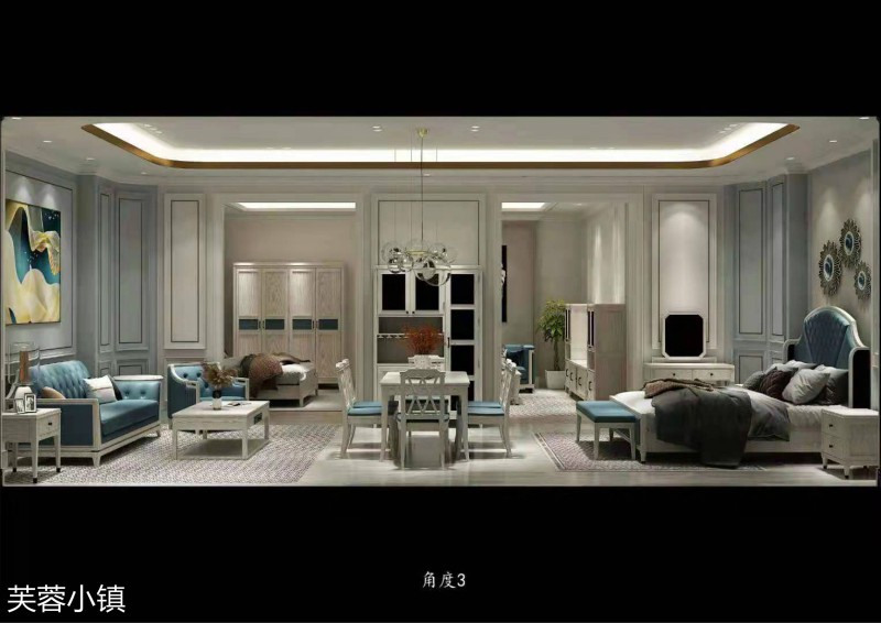 芙蓉小鎮家具展廳效果圖4