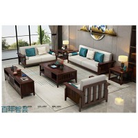 新中式實木家具,江西南康烏金木家具廠家,百年智蕓現代東方家具,錢來也家具