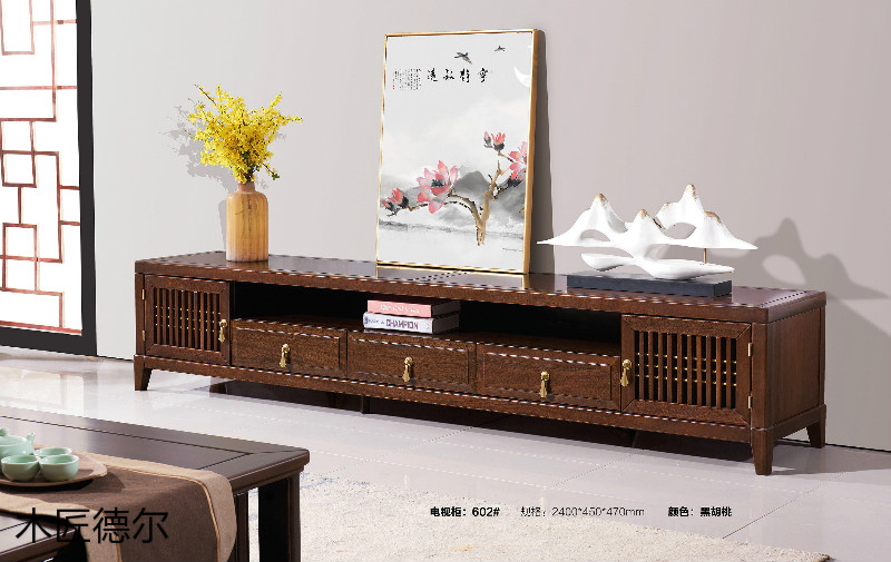 木匠德爾北美紅橡榫卯結構新中式家具8