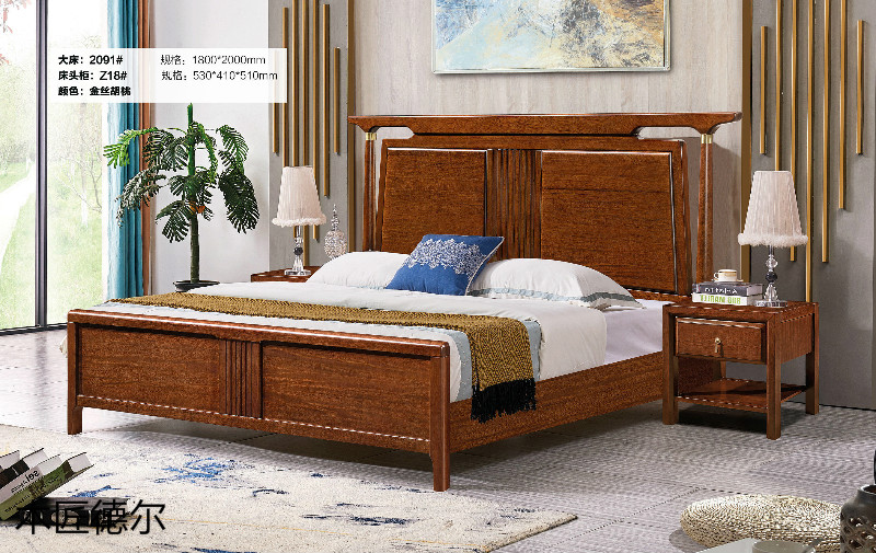 木匠德爾北美紅橡榫卯結構新中式家具26