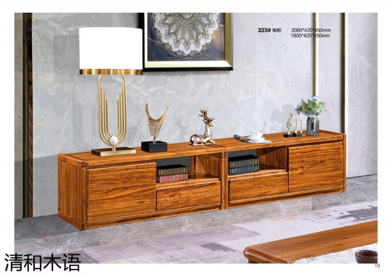 江西南康清和木語烏金木家具6