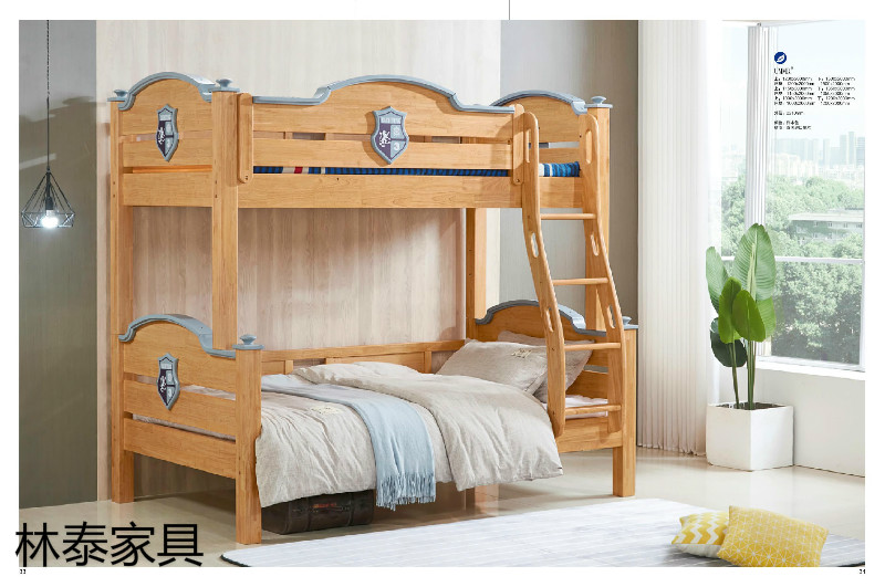 林泰家具&middot;清晨品牌兒童橡木套房家具17