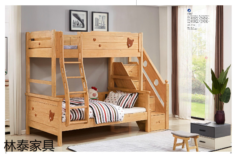 林泰家具&middot;清晨品牌兒童橡木套房家具21