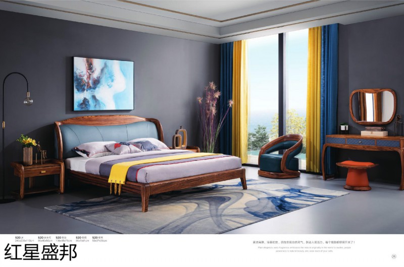 紅星盛邦烏金木家具14
