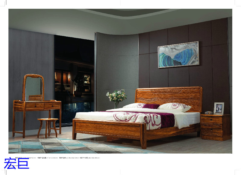 宏巨烏金木家具14