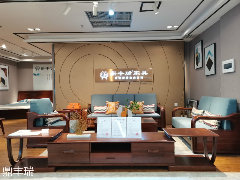 鼎豐瑞金絲黃檀木家具展廳2