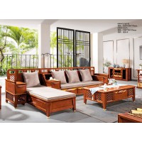 益木春虎斑木6809#轉角沙發(fā)