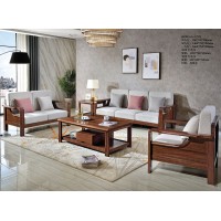 益木春虎斑木6829#1+2+3沙發