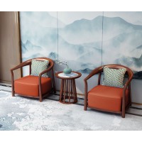 今晨至家烏金木休閑椅、休閑幾663#