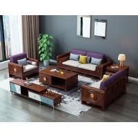 今晨至家烏金木沙發201#