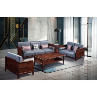 今晨至家烏金木沙發208#