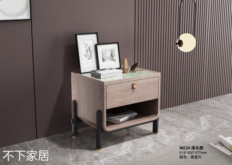 江西南康不下家居現(xiàn)代摩登紅橡木家具8