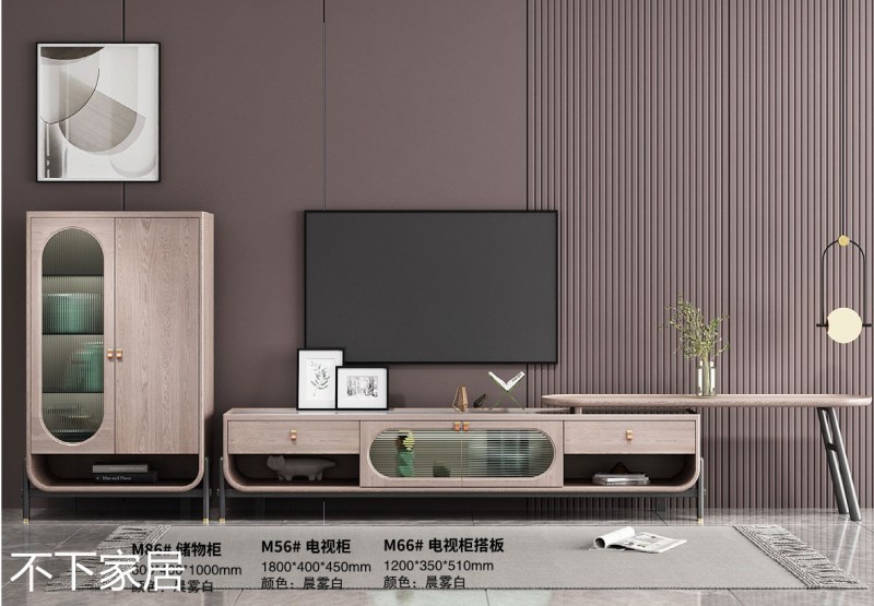 江西南康不下家居現(xiàn)代摩登紅橡木家具9