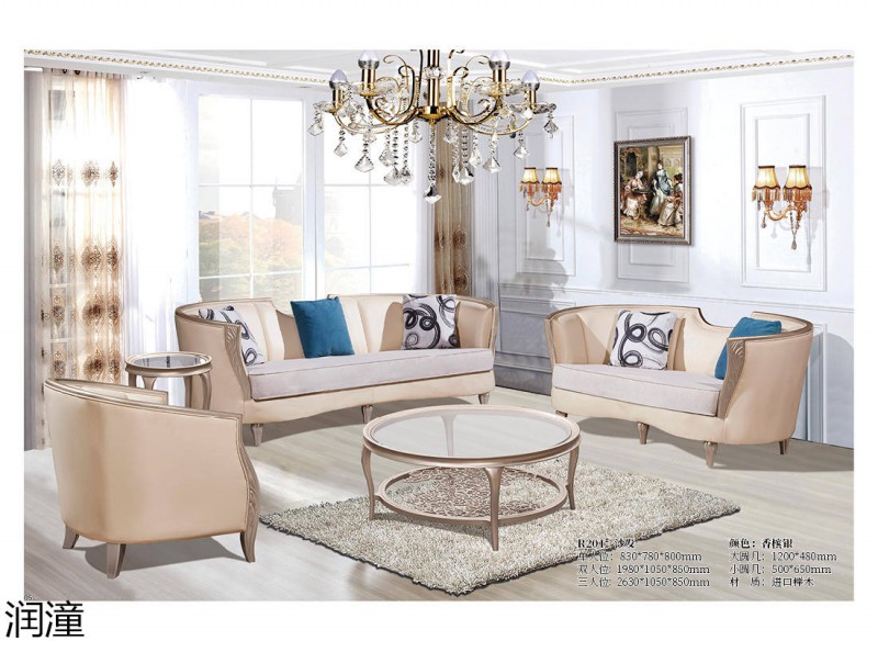 潤潼香檳金美式輕奢家具36