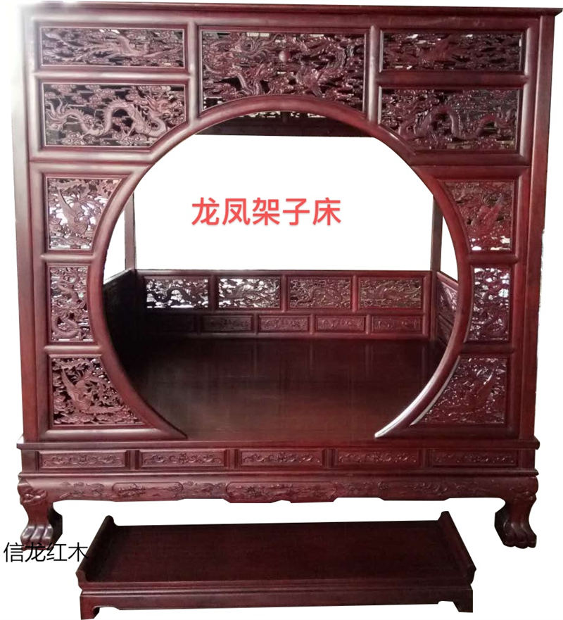 江西贛州南康紅花梨紅木家具26