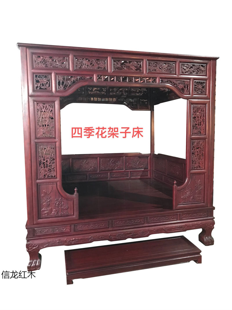 江西贛州南康紅花梨紅木家具27