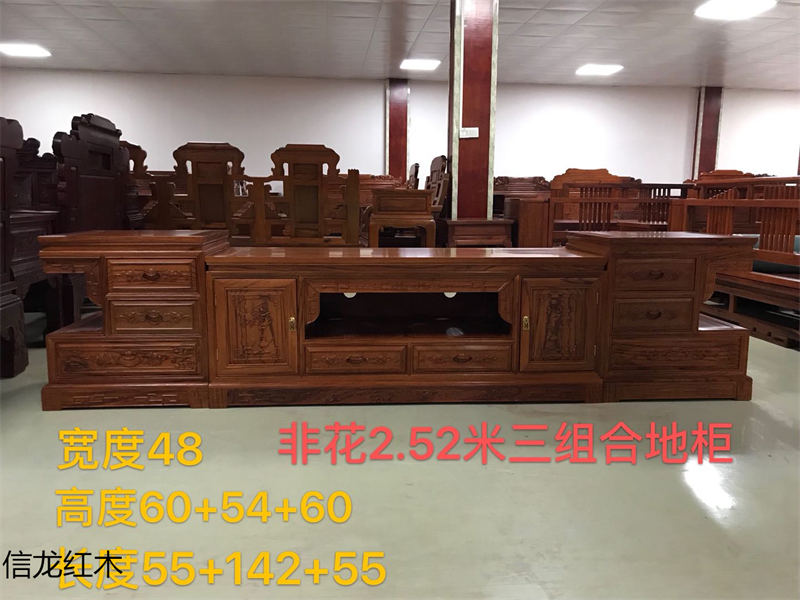 江西贛州南康非洲花梨紅木家具14