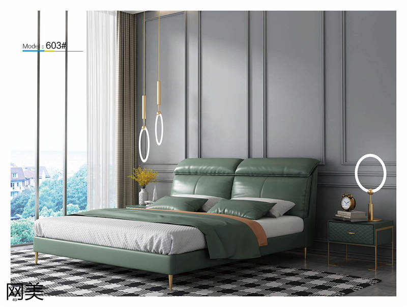 品贊家具網美輕奢皮床