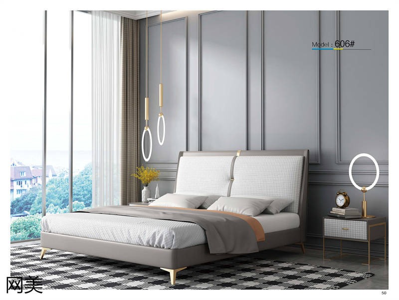 品贊家具網美輕奢皮床