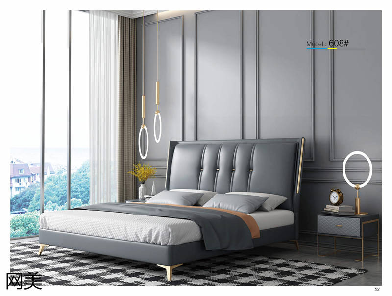 品贊家具網美輕奢皮床