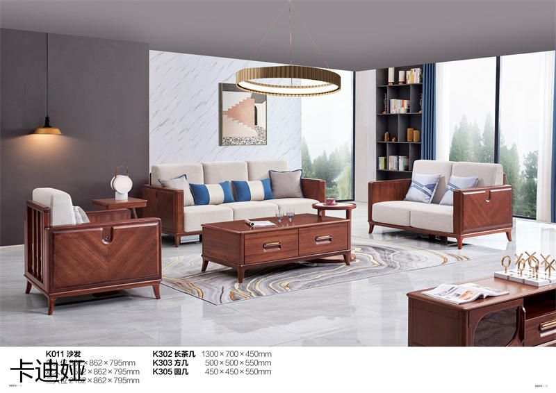 華夏國康卡迪婭輕奢極簡家具8