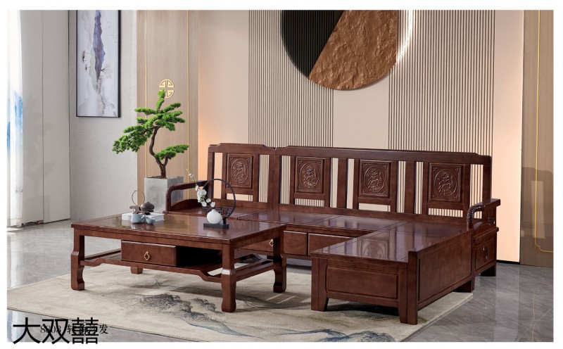 大雙囍新中式實(shí)木家具14