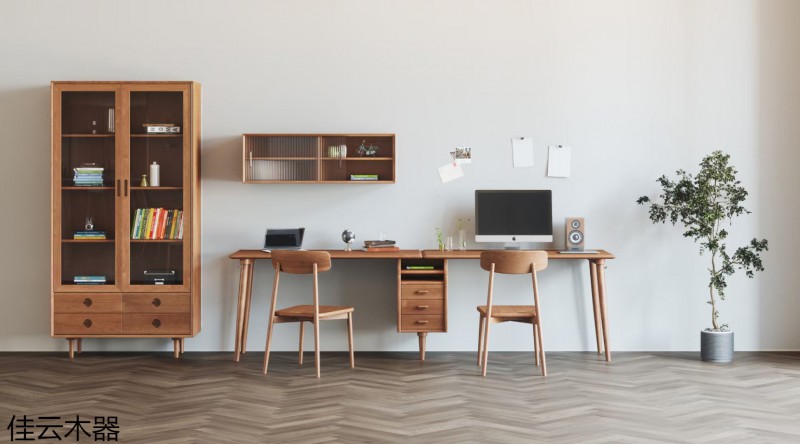 佳云木器北美櫻桃木家具11