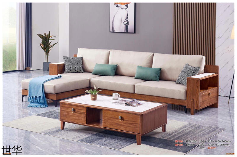 江西南康現代輕奢紅檀木家具3