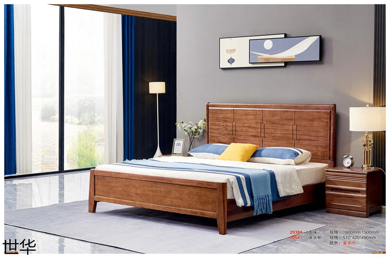 江西南康現代輕奢紅檀木家具13