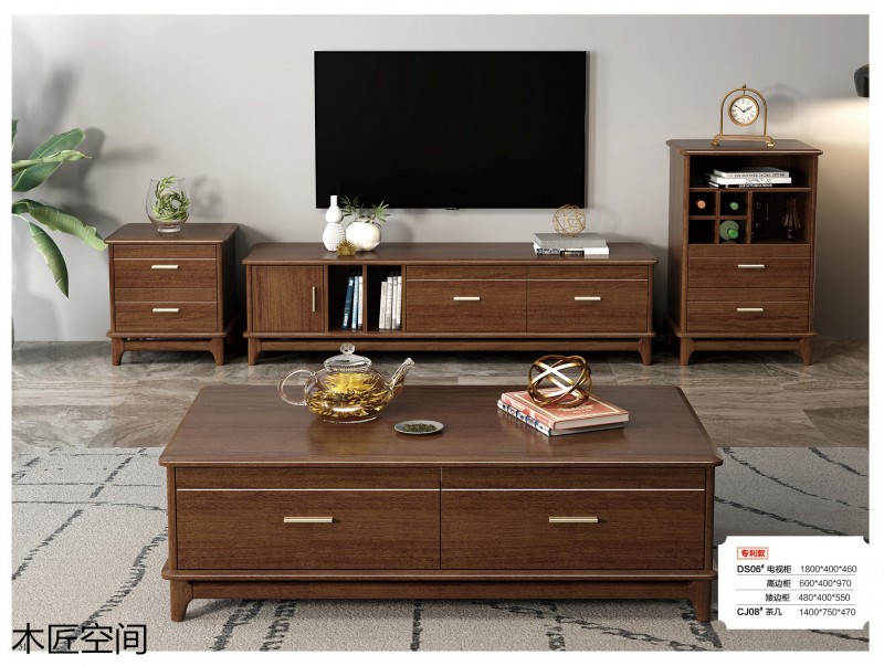 木匠空間現(xiàn)代簡約實木家具