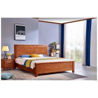 世華現代輕奢紅檀木家具：2029#大床、008#床頭柜