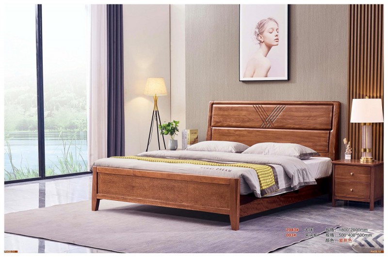 2043#大床、003#床頭柜