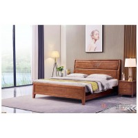 世華現代輕奢紅檀木家具：2043#大床、003#床頭柜