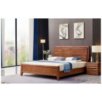 世華現代輕奢紅檀木家具：2033#大床、005#床頭柜