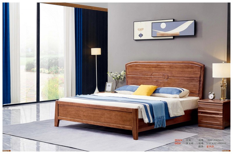 2032#大床、005#床頭柜