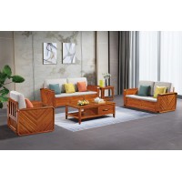 百福源康金絲檀木家具：8895#冬夏兩用沙發(fā)