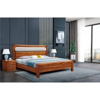 百福源康金絲檀木家具：8153#床