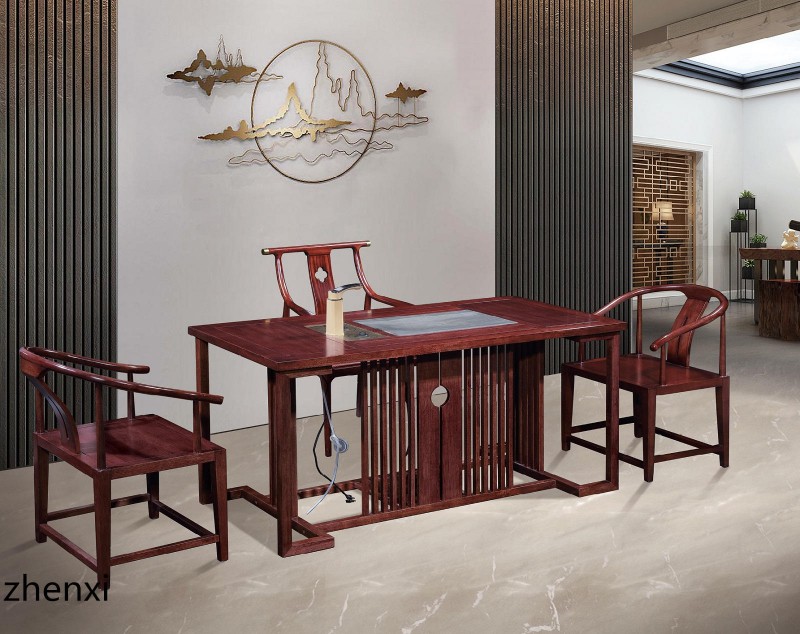 赤金檀木時尚新中式家具15