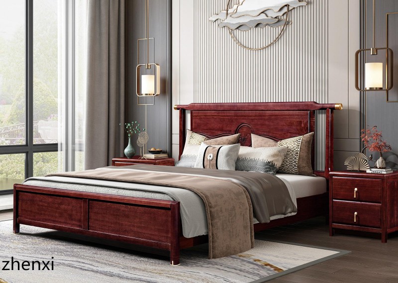 赤金檀木時尚新中式家具21