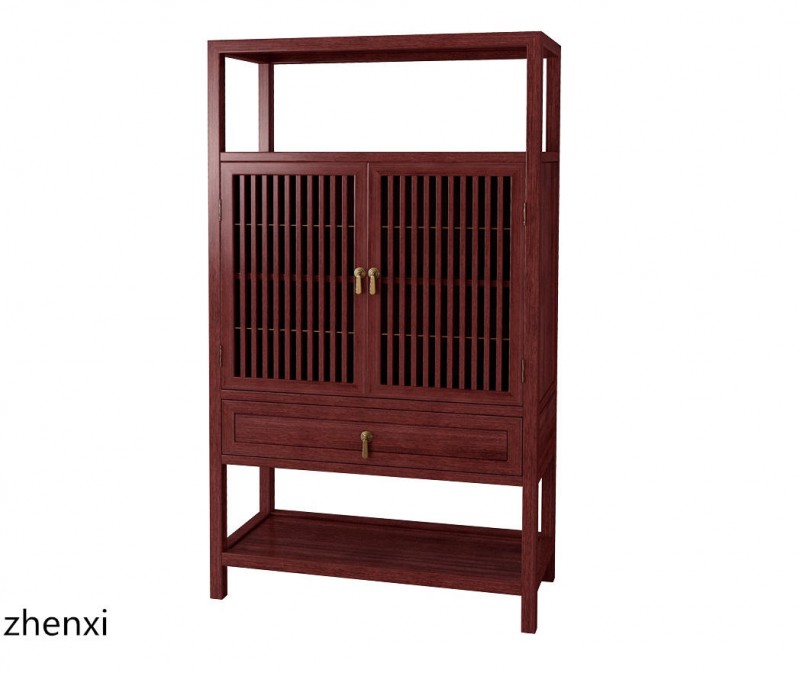 赤金檀木時尚新中式家具32
