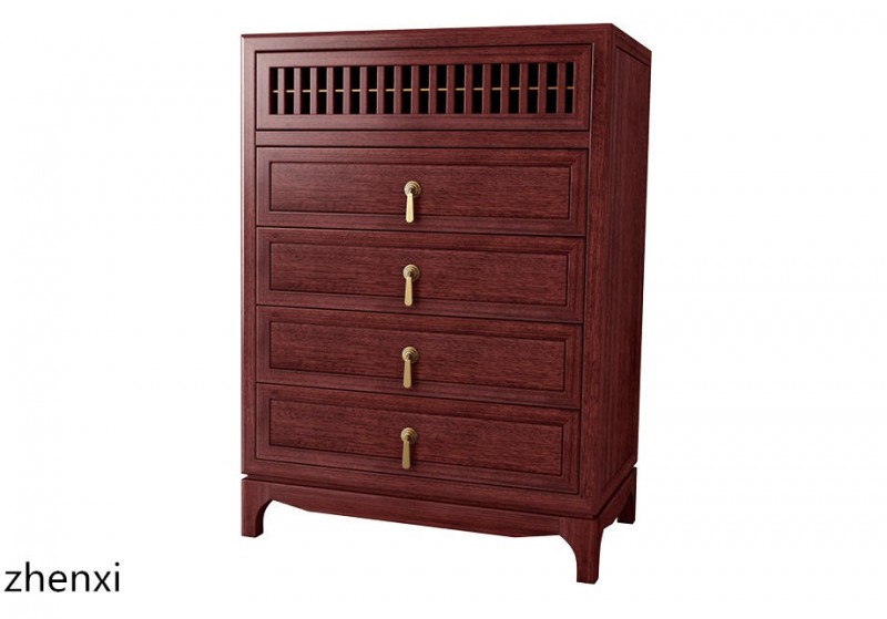 赤金檀木時尚新中式家具37