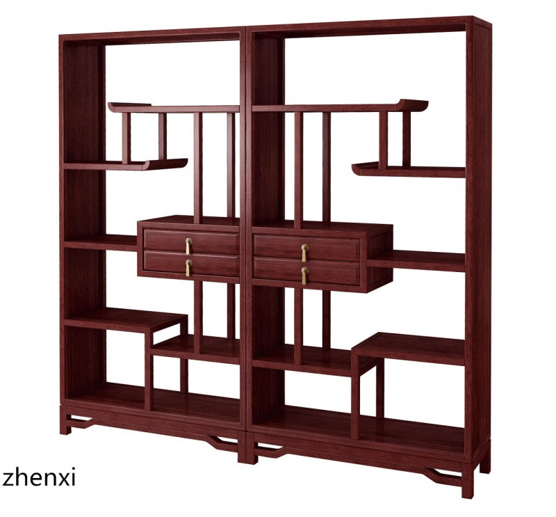 赤金檀木時尚新中式家具42