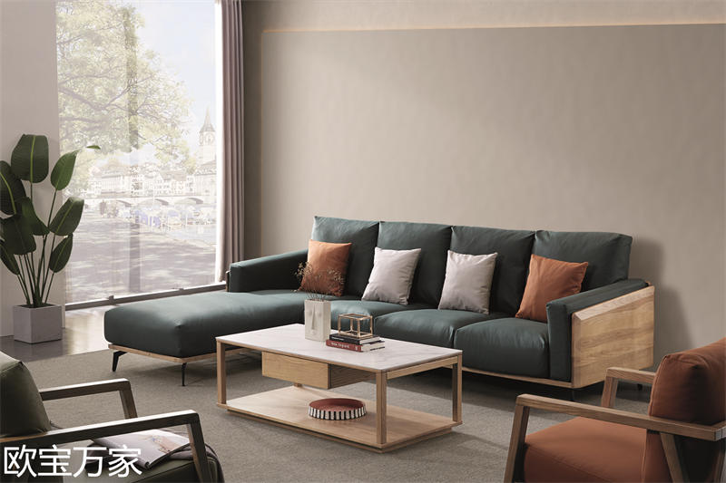 歐寶萬(wàn)家現(xiàn)代時(shí)尚極簡(jiǎn)白蠟?zāi)炯揖?