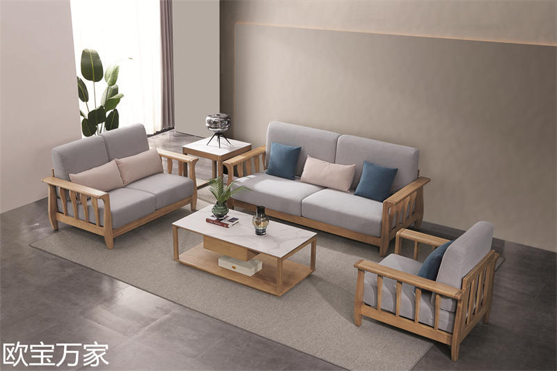 歐寶萬(wàn)家現(xiàn)代時(shí)尚極簡(jiǎn)白蠟?zāi)炯揖?