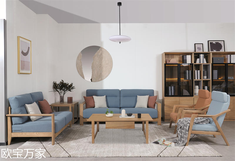 歐寶萬(wàn)家現(xiàn)代時(shí)尚極簡(jiǎn)白蠟?zāi)炯揖?0