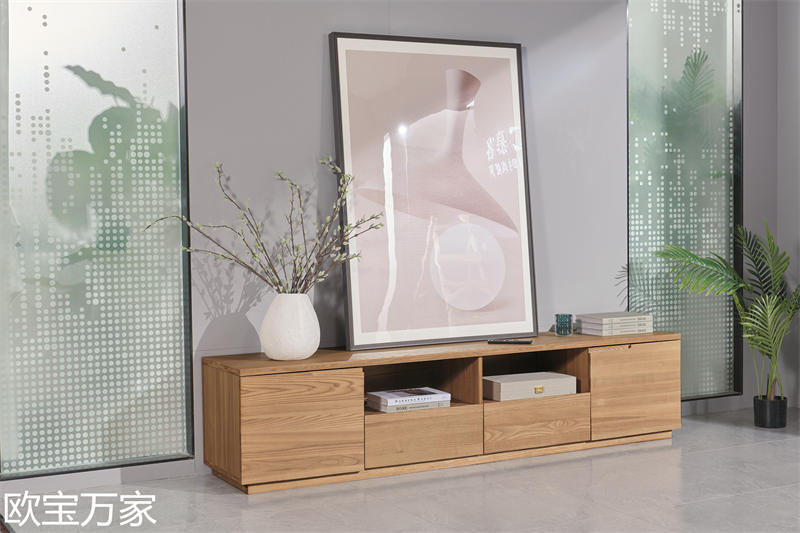 歐寶萬(wàn)家現(xiàn)代時(shí)尚極簡(jiǎn)白蠟?zāi)炯揖?0