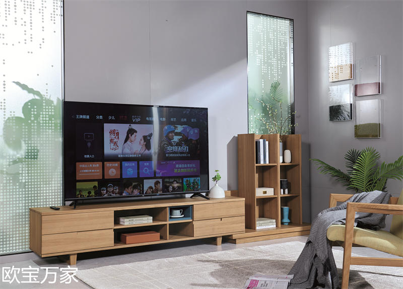 歐寶萬(wàn)家現(xiàn)代時(shí)尚極簡(jiǎn)白蠟?zāi)炯揖?1