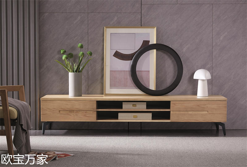 歐寶萬(wàn)家現(xiàn)代時(shí)尚極簡(jiǎn)白蠟?zāi)炯揖?2