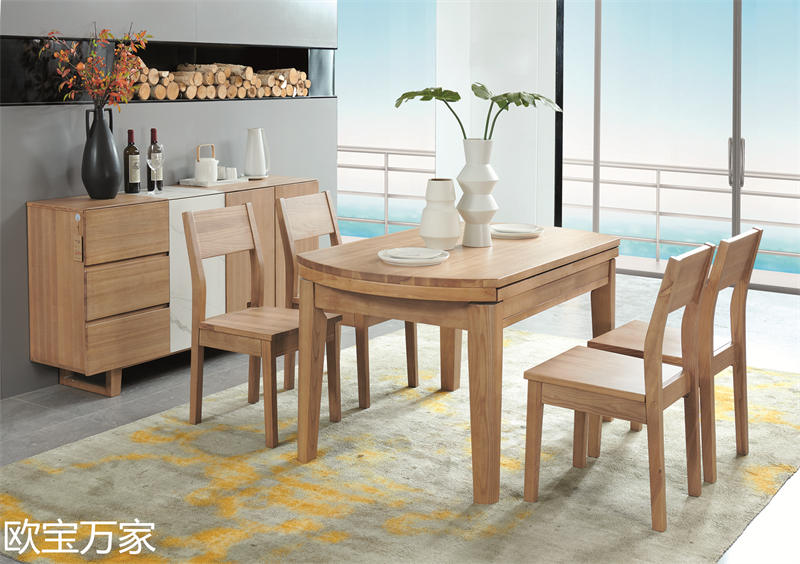 歐寶萬(wàn)家現(xiàn)代時(shí)尚極簡(jiǎn)白蠟?zāi)炯揖?7